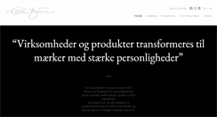 Desktop Screenshot of logodesign.dk
